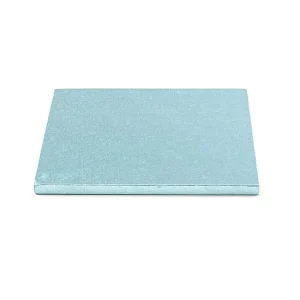 Cake board, četvrtasti, plavi 25-35 cm - 30x30 cm