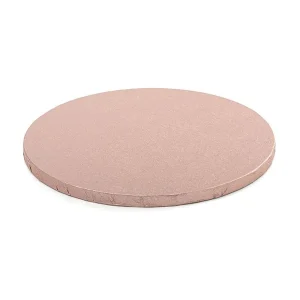 Cake board, okrugli, rose gold, 25-35 cm