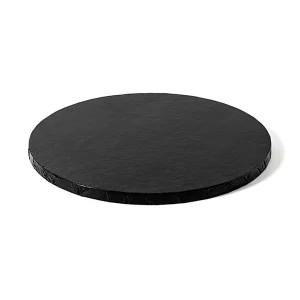 Cake board, okrugli, crni, 25-35 cm