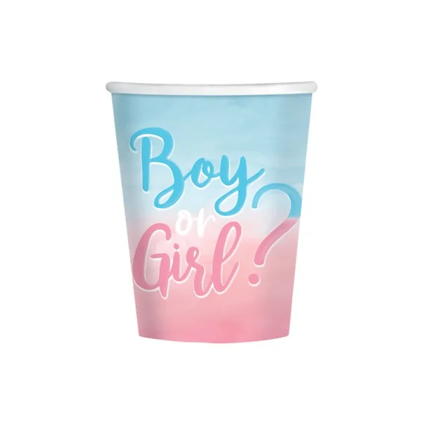Party čaša Boy ♡ Girl, 250 ml