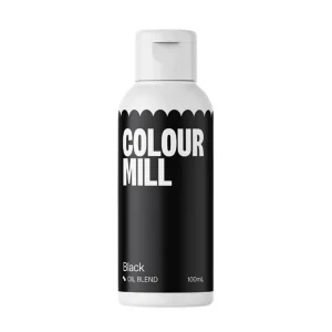 Jestiva boja za kolače BLACK 100 ml, Colour Mill
