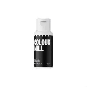 Jestiva boja za kolače BLACK 20 ml, Colour Mill