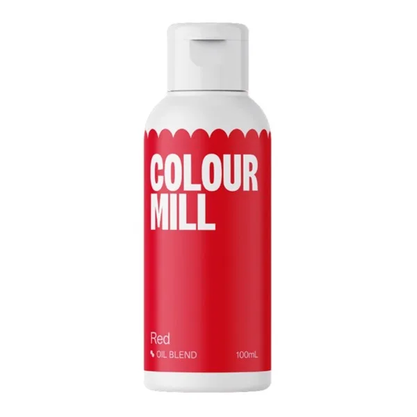 Jestiva boja za kolače RED 100 ml, Colour Mill