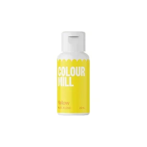 Jestiva boja za kolače YELLOW 20 ml, Colour Mill