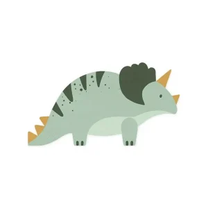 Party salvete Dinosaur, 18x10 cm