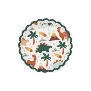 Party tanjur Dinosaur, 18 cm