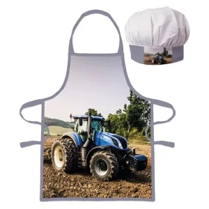 Dječja pregača, traktor
