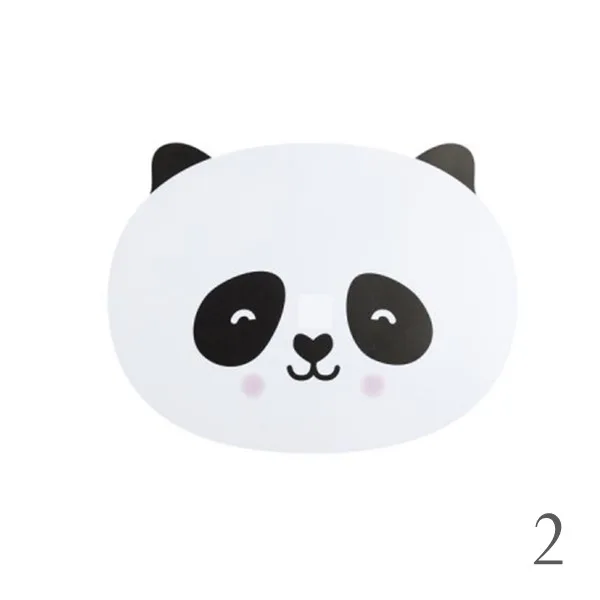 Dječji podmetač za jelo | pingvin, panda i rakun - Slika 4