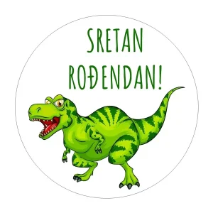 Jestiva pokrivka, okrugla, Dječji rođendan