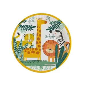 Rođendanski tanjur SAFARI, 23 cm