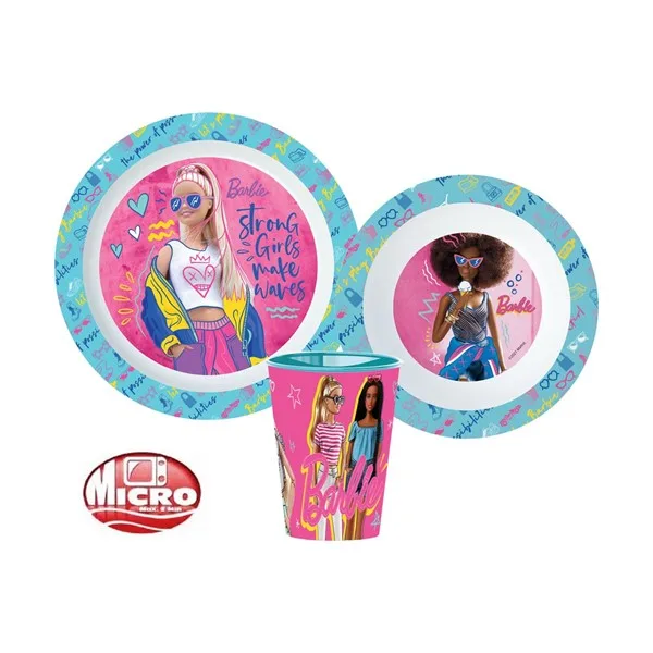 djecji set za jelo barbie