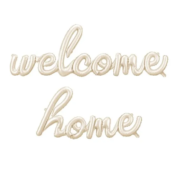 Folijski balon girlanda Welcome Home, 2.5 m