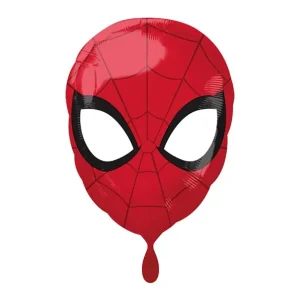 Folijski balon Spiderman glava, 30x43 cm