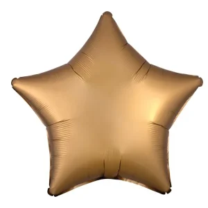 folija balon zvijezda broncani