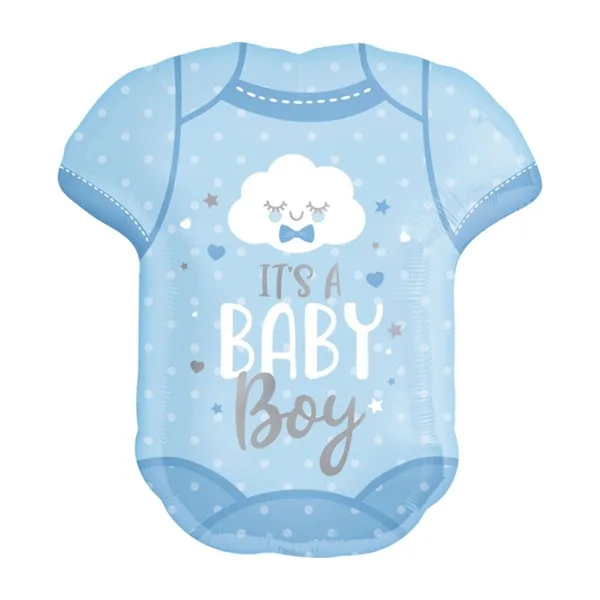 Folijski balon body, It’s a Boy, 55×60 cm