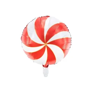 Foiljski balon Candy, 35cm, crveni