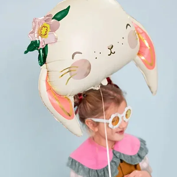 Folijski balon zeko, 50x45 cm - Slika 2