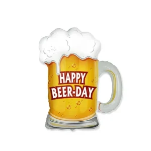 Folijski balon Happy Beer-Day, 60 cm