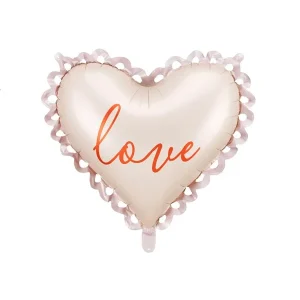 Folijski balon srce LOVE, 50x47 cm