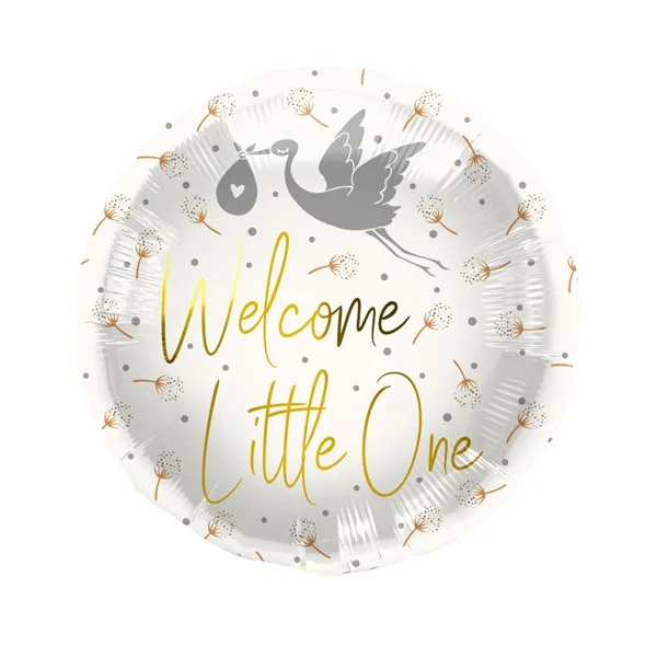 Folijski balon Welcome Little One, 45 cm