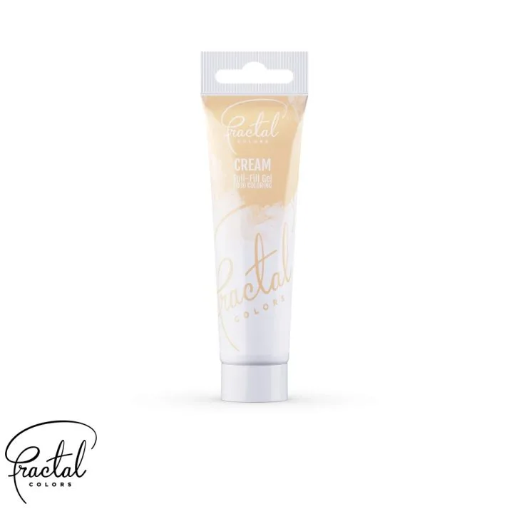Fractal jestiva gel boja, bež, Cream, 30 g