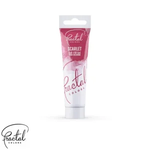 Fractal jestiva gel boja, crvena, Scarlet, 30 g