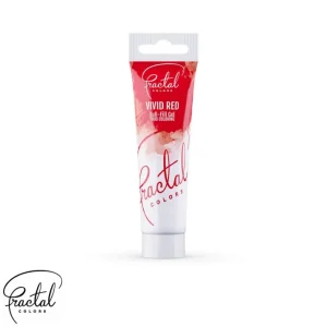Fractal jestiva gel boja, crvena, Vivid Red, 30 g