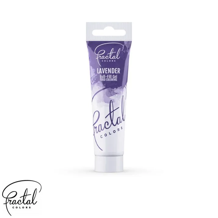 Fractal jestiva gel boja, ljubičasta, Lavender, 30 g