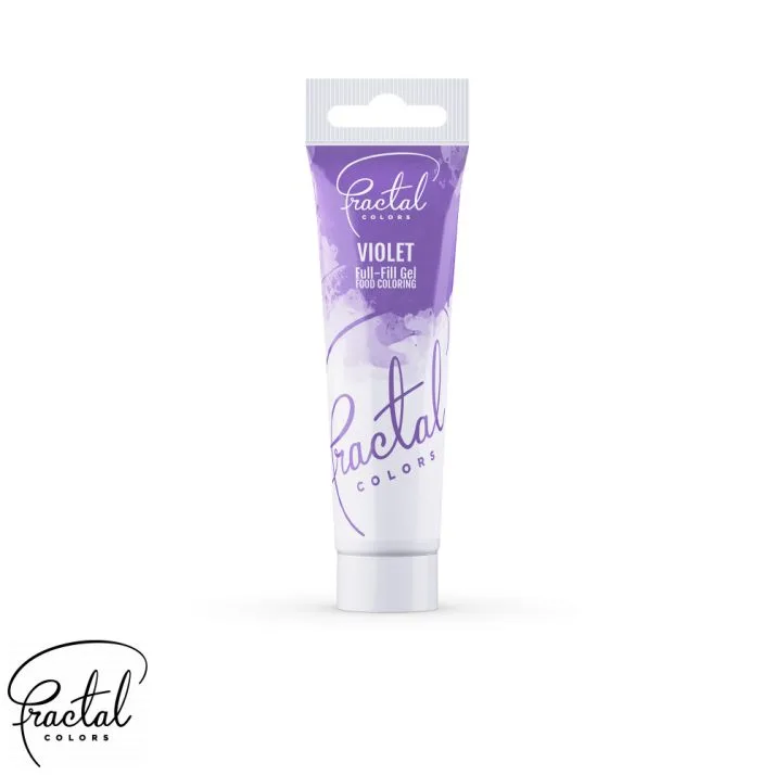 Fractal jestiva gel boja, ljubičasta, Violet, 30 g