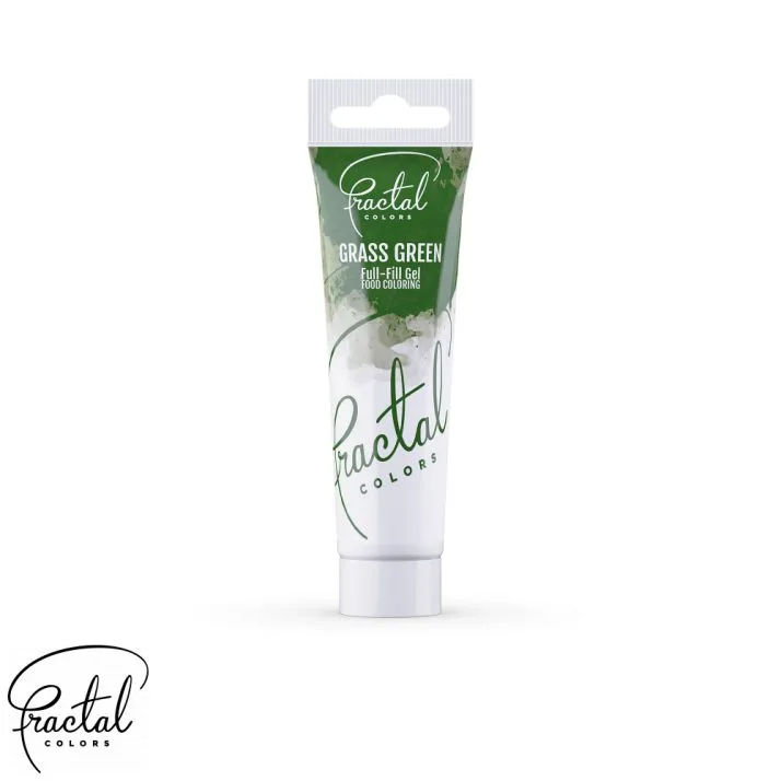 Fractal jestiva gel boja, zelena, Grass Green, 30 g