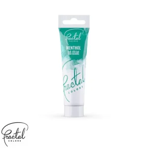 Fractal jestiva gel boja, zelena, Menthol, 30 g