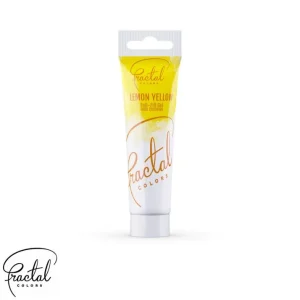 Fractal jestiva gel boja, žuta, Lemon Yellow, 30 g