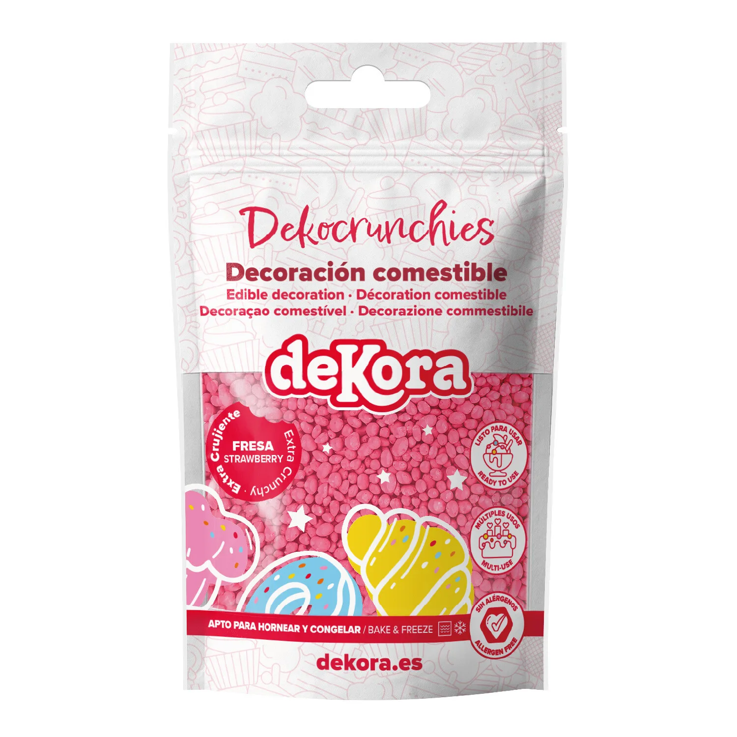Dekocrunchies jagoda, 100 g
