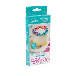 Izrezivači za fondant cvijeće | Summer mix, 8 kom