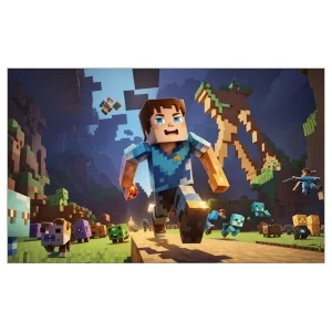 Jestiva pokrivka, četvrtasta, Minecraft