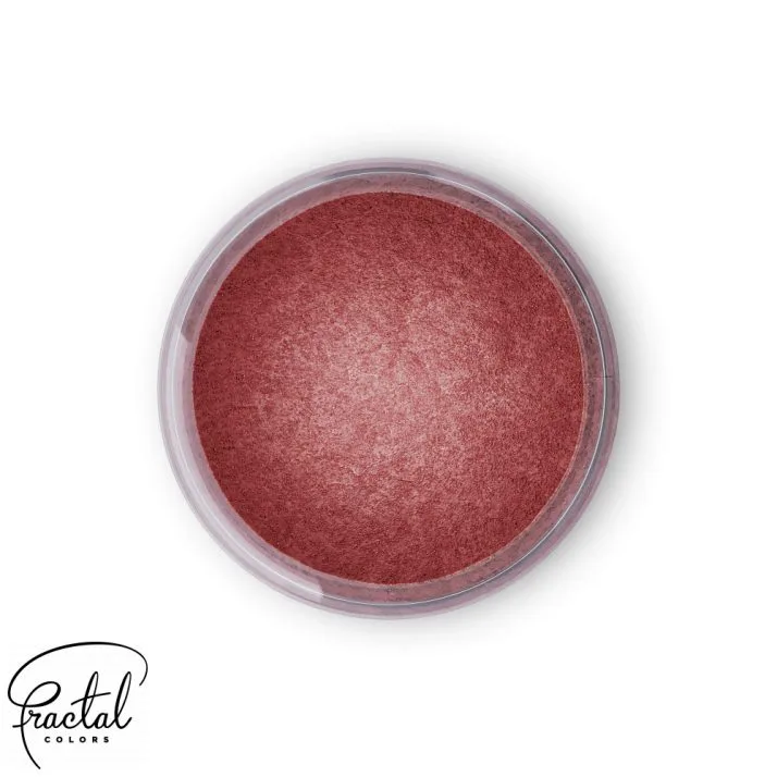 Fractal jestivi dust prah, bordo crveni, Ruby, 3 g