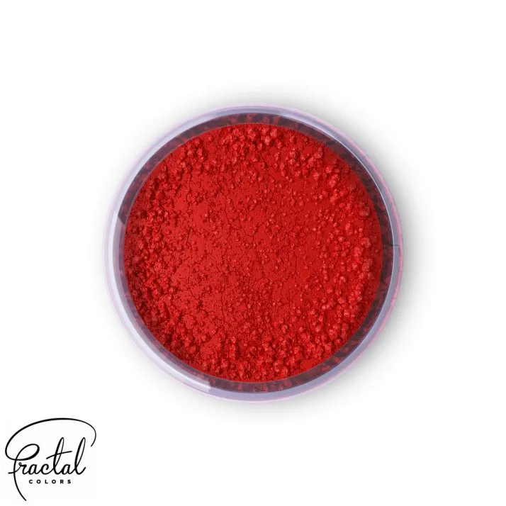Fractal jestivi dust prah, crveni, Burning Red, 1.5 g