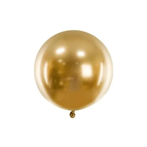 Glossy jumbo balon zlatni, 60 cm