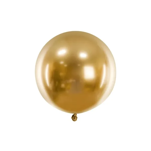 Glossy jumbo balon zlatni, 60 cm