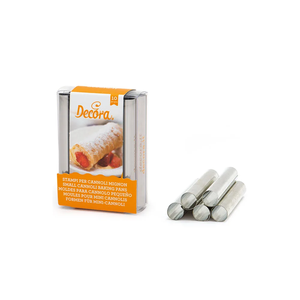 Mini Cannoli set kalupa, 10 kom | Decora