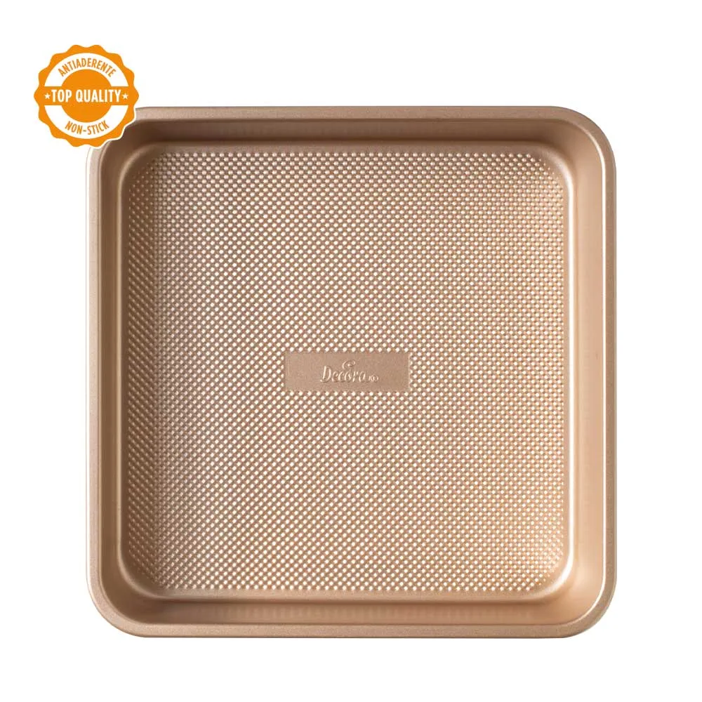 Kalup za kolače, 24,5 cm x 24,5 cm, Rose Gold - Slika 3