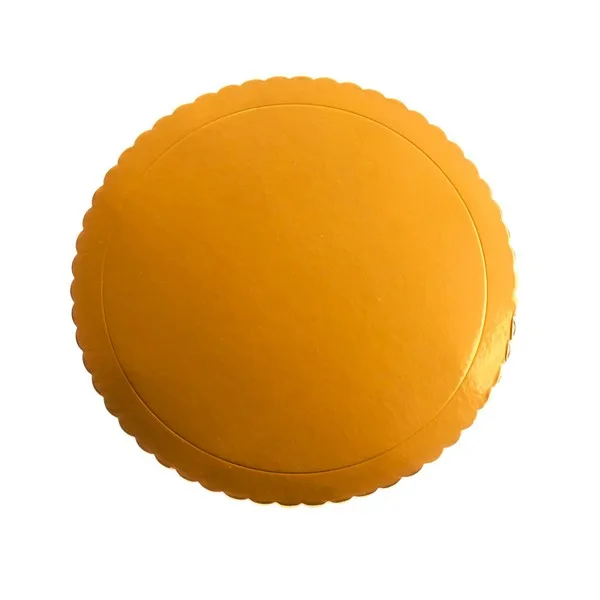 Kartonski podmetač za torte zlatni, 20-35 cm - Slika 3