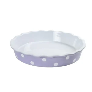 Keramički pekač za pitu, ljubičasti Ø26,5 cm | Isabelle Rose