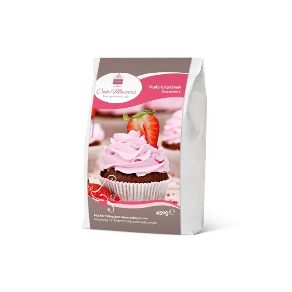 Krema za slastice, okus jagode, 450 g