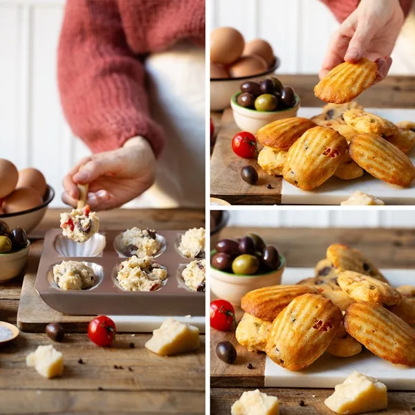 Kalup za Madeleines kolačiće ili šapice - Slika 2