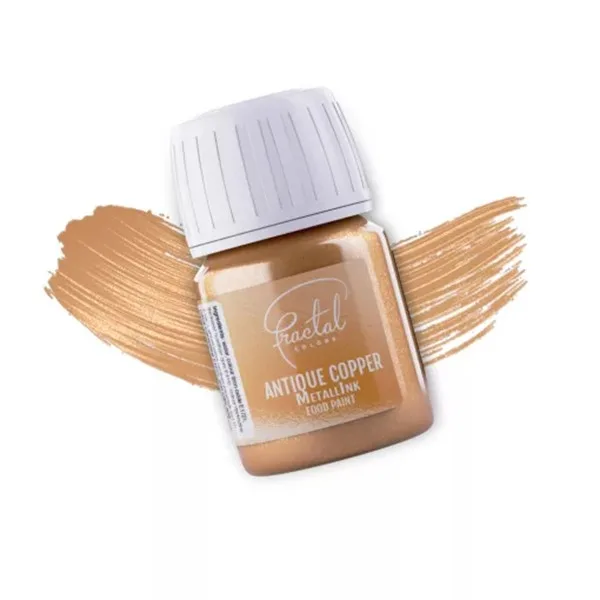 Metalik boja za kolače, Antique Copper, 30 ml