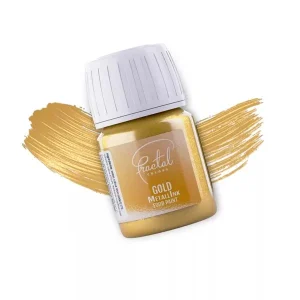 Metalik boja za kolače, Gold, 30 ml