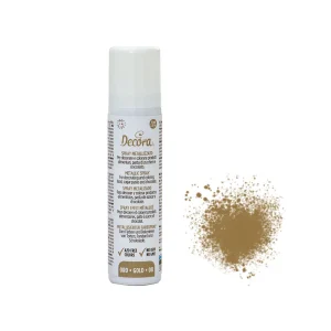 Metalic sprej za slastice, zlatni, 75 ml