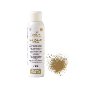 Metalic sprej za slastice, zlatni, 150 ml