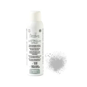 Metalic sprej za slastice, srebrni, 150 ml